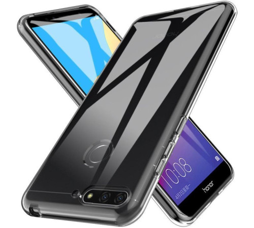 Чохол до мобільного телефона Laudtec для Huawei Y6 2018 Clear tpu (Transperent) (LC-HY62018T)