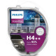 Автолампа Philips H4 VisionPlus, 2шт (12342VPS2)