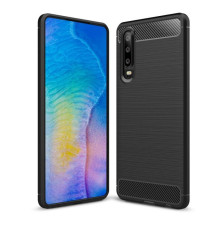 Чохол до мобільного телефона Laudtec для Huawei P30 Carbon Fiber (Black) (LT-P30B)