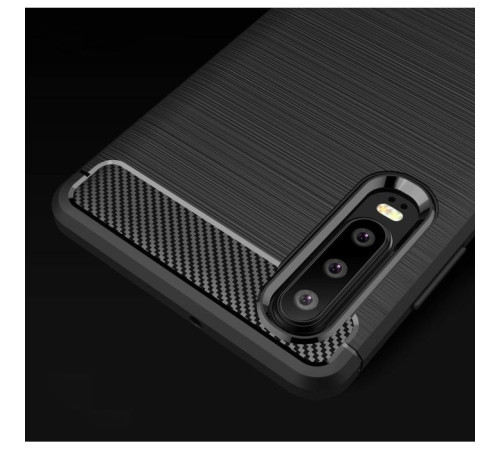 Чехол для мобильного телефона Laudtec для Huawei P30 Carbon Fiber (Black) (LT-P30B)