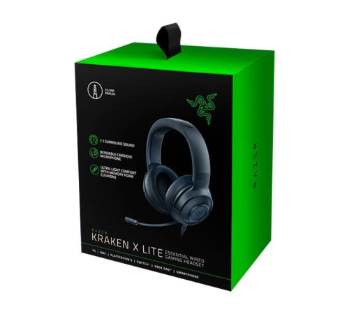 Наушники Razer Kraken X Lite (RZ04-02950100-R381/R3M1)