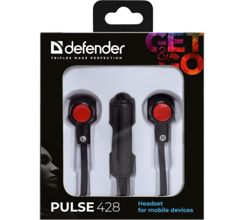 Навушники Defender Pulse 428 Black (63428)