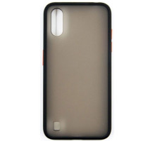 Чохол до мобільного телефона Dengos Samsung Galaxy A01 (black) (DG-TPU-MATT-32)