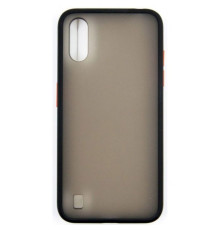Чохол до мобільного телефона Dengos Samsung Galaxy A01 (black) (DG-TPU-MATT-32)