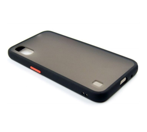 Чохол до мобільного телефона Dengos Samsung Galaxy A01 (black) (DG-TPU-MATT-32)