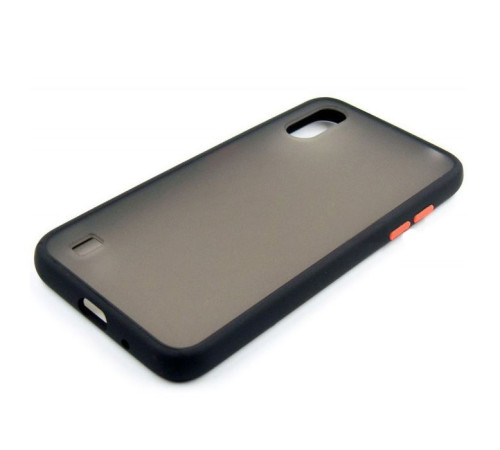 Чохол до мобільного телефона Dengos Samsung Galaxy A01 (black) (DG-TPU-MATT-32)