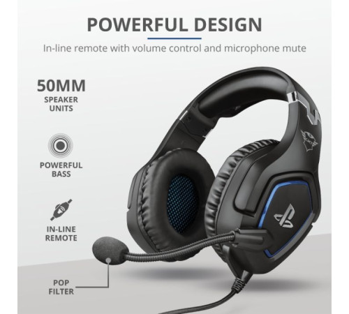 Навушники Trust GXT 488 Forze-G for PS4 Black (23530)