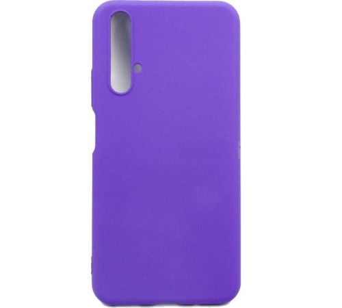 Чохол до мобільного телефона Dengos Carbon Huawei Nova 5T, violet (DG-TPU-CRBN-30) (DG-TPU-CRBN-30)