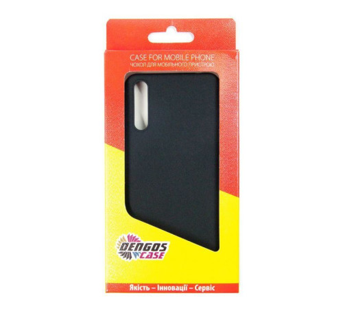 Чохол до мобільного телефона Dengos Carbon Huawei P Smart S, black (DG-TPU-CRBN-80)