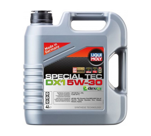Моторное масло Liqui Moly Special Tec DX1 5W-30 4л (LQ 20968)