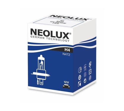 Автолампа Neolux галогенова 60/55W (N472)