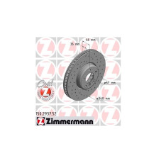 Гальмівний диск ZIMMERMANN 150.2937.52