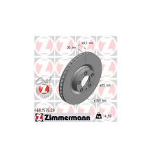 Гальмівний диск ZIMMERMANN 460.1575.20