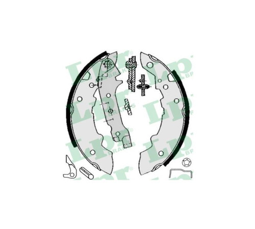 Гальмівні колодки LPR 04471