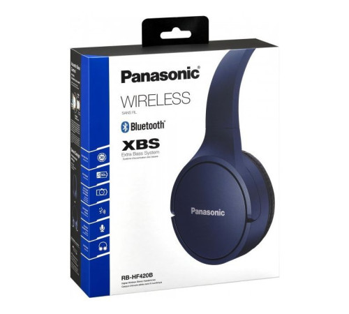 Навушники Panasonic RB-HF420BGEA Blue (RB-HF420BGEA)