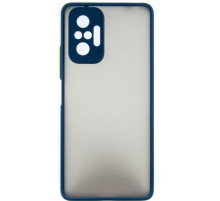 Чохол до мобільного телефона Dengos Matte Xiaomi Redmi Note 10 Pro (blue) (DG-TPU-MATT-78)