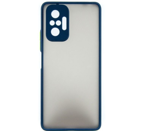 Чохол до мобільного телефона Dengos Matte Xiaomi Redmi Note 10 Pro (blue) (DG-TPU-MATT-78)