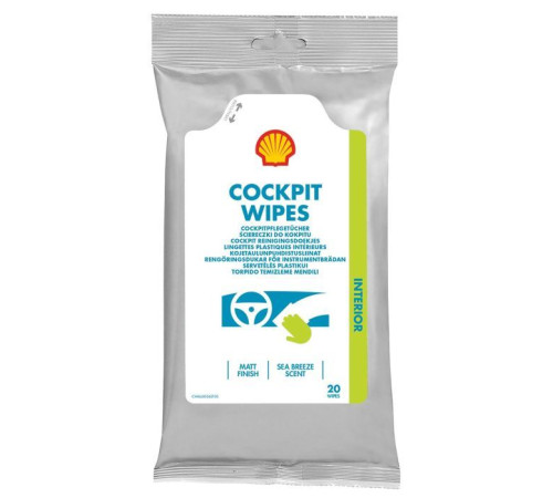 Автомобільна серветка Shell Cockpit Wipes (73206)