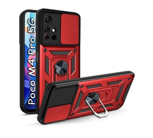 Чохол до мобільного телефона BeCover Poco M4 Pro 5G / Redmi Note 11T 5G Red (707122)