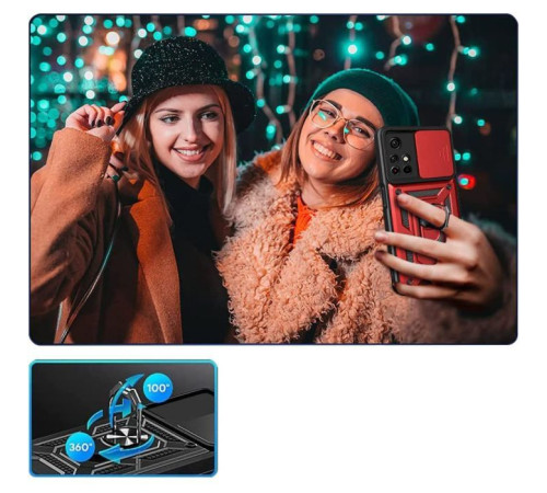 Чохол до мобільного телефона BeCover Poco M4 Pro 5G / Redmi Note 11T 5G Red (707122)