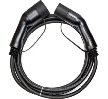 Зарядний кабель для електромобіля HiSmart Type 2 - Type 2, 32A, 7.2кВт, 1 фазный, 5м (EV200016)