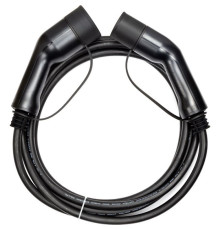 Зарядний кабель для електромобіля HiSmart Type 2 - Type 2, 32A, 7.2кВт, 1 фазный, 5м (EV200016)