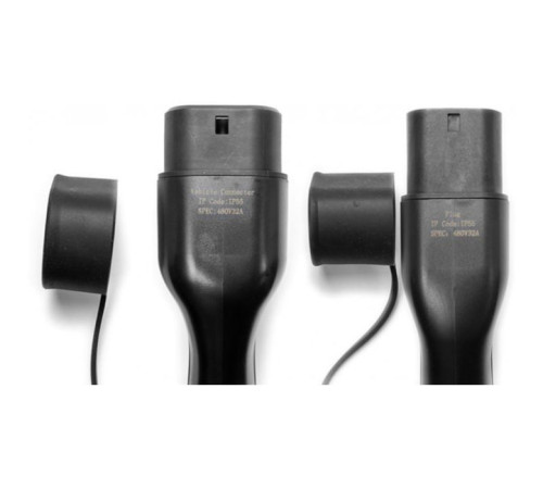 Зарядний кабель для електромобіля HiSmart Type 2 - Type 2, 32A, 7.2кВт, 1 фазный, 5м (EV200016)