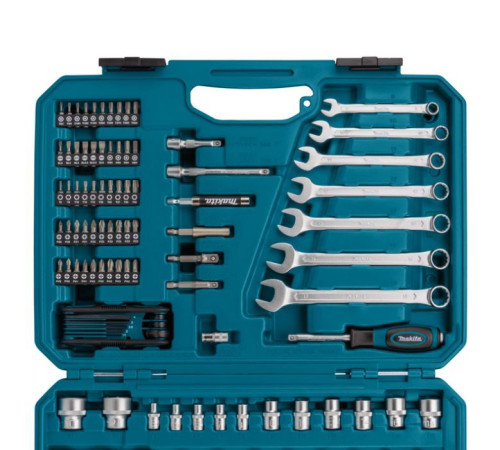 Набір інструментів Makita E-06616, 120 шт. (E-06616)