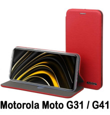 Чохол до мобільного телефона BeCover Exclusive Motorola Moto G31 / G41 Burgundy Red (707912)