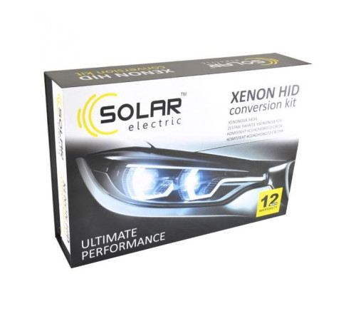 Автолампа SOLAR H7 6000K,85V,35W PX26d +Ballast (4760)