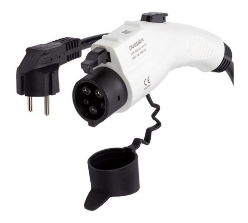 Зарядное устройство для Duosida Type 1 - Schuko (220V), 16A, 3.6кВт, 1-фазное, 5м (EV200269)