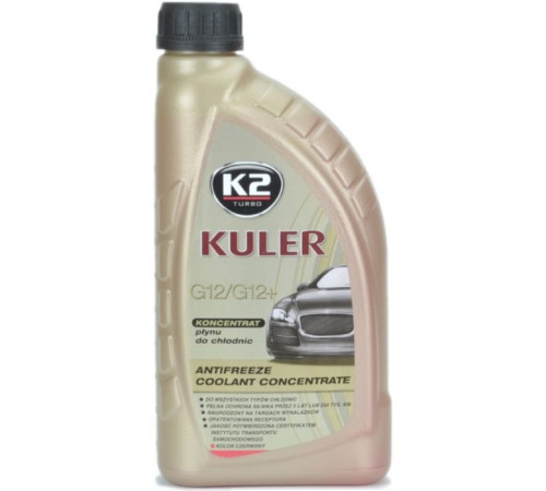 Антифриз K2 KULER KONC. 1л RED (T211C)