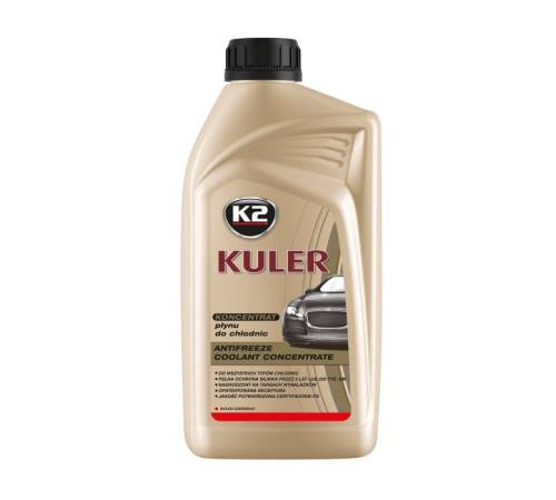 Антифриз K2 KULER KONC. 1л RED (T211C)
