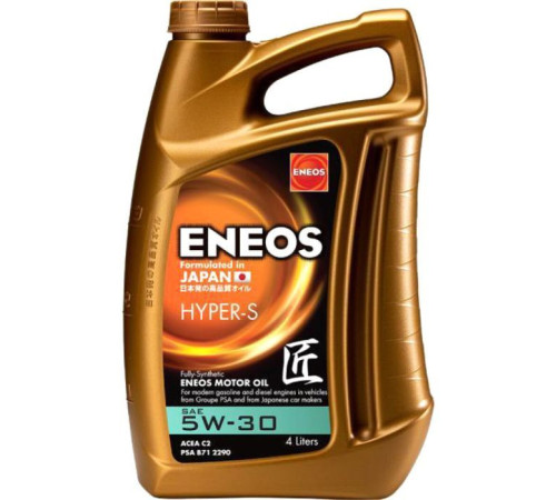 Моторна олива ENEOS HYPER-S 5W-30 4л (EU0034301N)