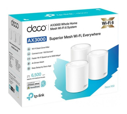 Маршрутизатор TP-Link DECO-X50-3-PACK
