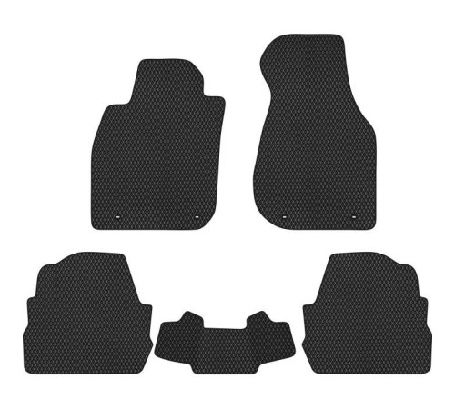 Килимок в салон EVAtech Audi A6 (C5) FWD 1997-2000 2 покоління Se (AU12449CG5TL4RBB)