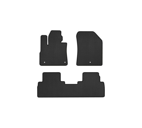 Килимок в салон EVAtech Hyundai Santa FE (TM) 7 seats 2018-2020 4 поко (HY2968ZV3KH3RBB)