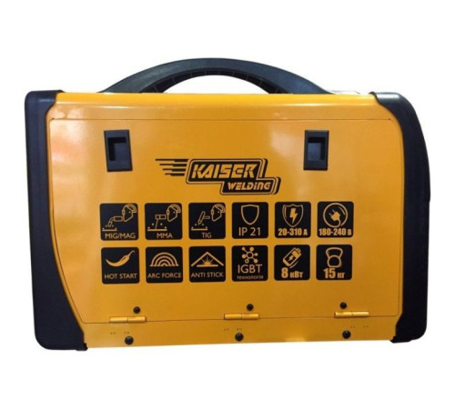 Зварювальний апарат Kaiser MIG-310 PRO 3в1 (81978)