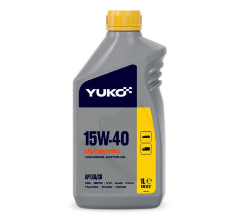 Моторное масло Yuko DYNAMIC 15W-40 1л (4823110401590)