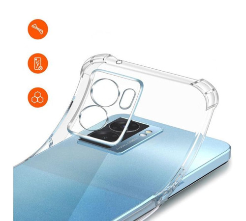 Чохол до мобільного телефона BeCover Anti-Shock Oppo A57s Clear (708893)
