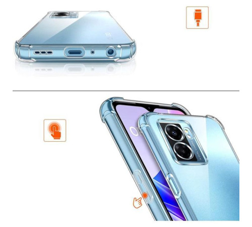 Чохол до мобільного телефона BeCover Anti-Shock Oppo A57s Clear (708893)