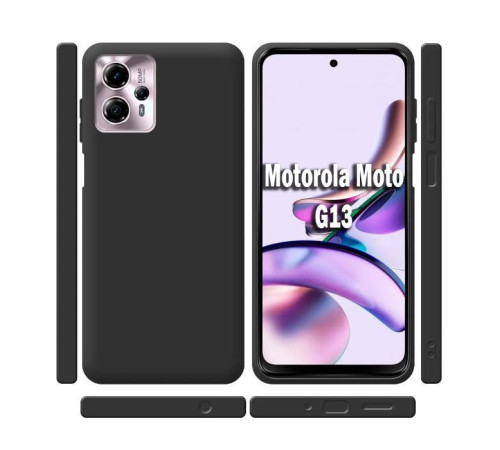 Чохол до мобільного телефона BeCover Motorola Moto G13/G23/G53 Black (708930)