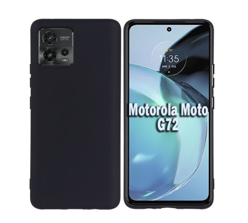 Чохол до мобільного телефона BeCover Motorola Moto G72 Black (708931)
