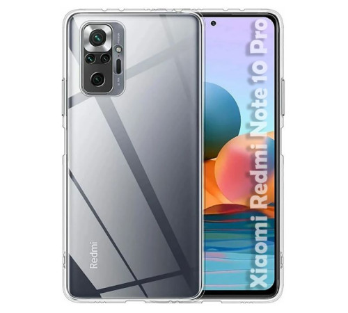 Чохол до мобільного телефона BeCover Xiaomi Redmi Note 10 Pro Transparancy (708938)