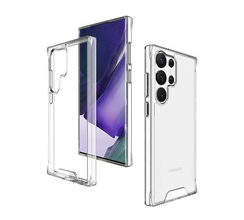 Чохол до мобільного телефона BeCover Space Case Samsung Galaxy S23 Ultra SM-S918 Transparancy (708962)