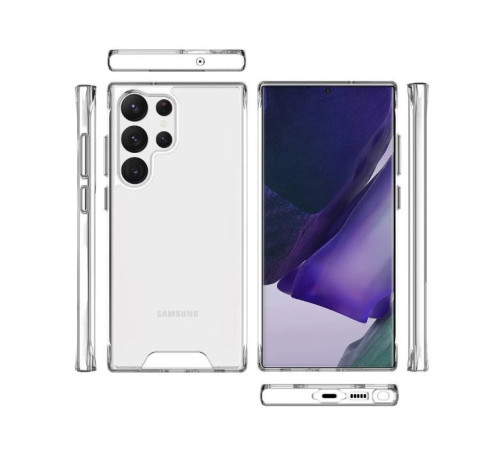 Чохол до мобільного телефона BeCover Space Case Samsung Galaxy S23 Ultra SM-S918 Transparancy (708962)