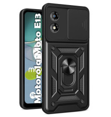 Чохол до мобільного телефона BeCover Military Motorola Moto E13 Black (709101)