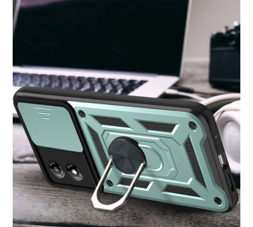 Чохол до мобільного телефона BeCover Military Motorola Moto E13 Dark Green (709103)