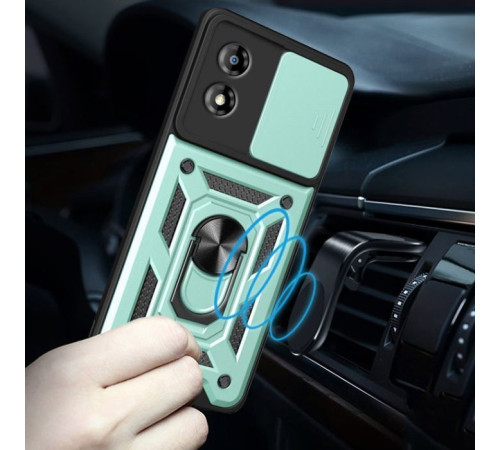 Чохол до мобільного телефона BeCover Military Motorola Moto E13 Dark Green (709103)