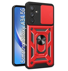 Чохол до мобільного телефона BeCover Military Samsung Galaxy A34 5G SM-A346 Red (709140)